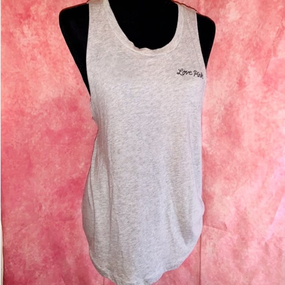 VS PINK Signature Big Logo Tank Top, Medium - Picture 3 of 3